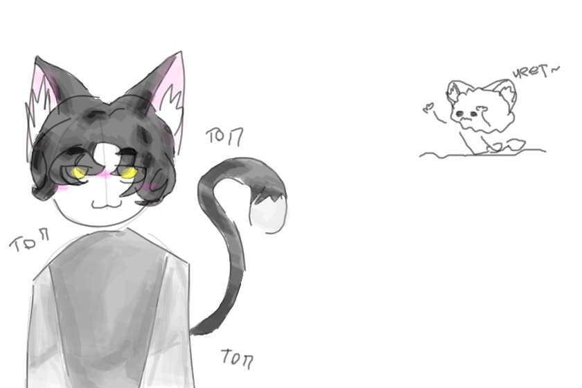 я очеловечила своего перса....)))