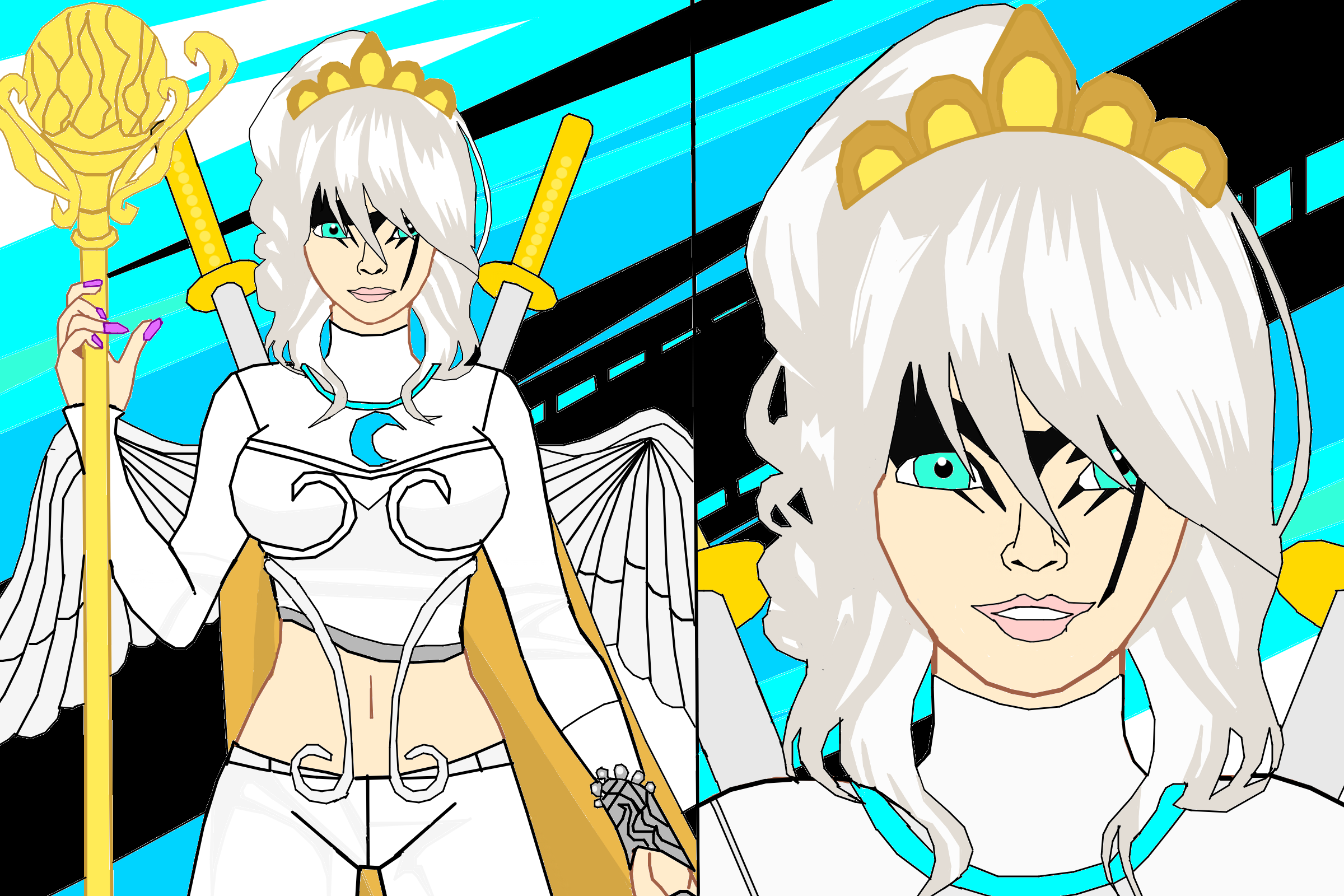 Создавал в креаторе, вышел светлый маг. Оригинал https://iimg.su/i/xFxnZW