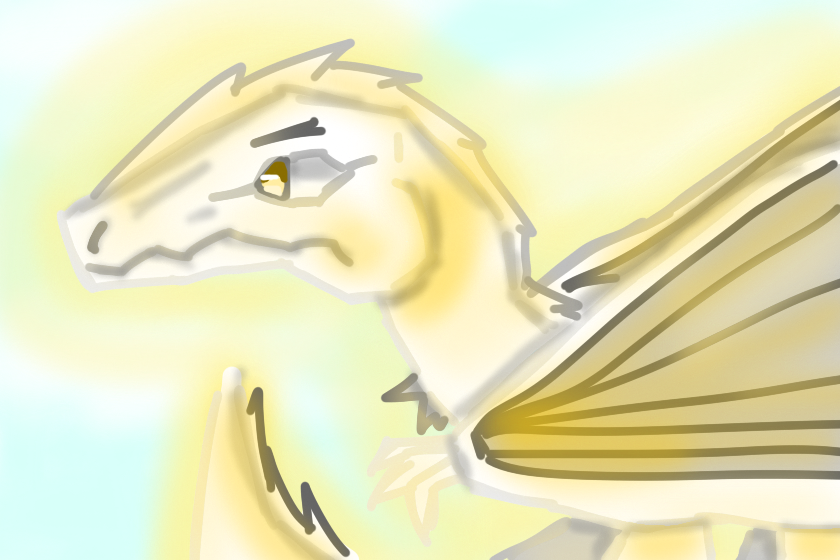 Дракон белого сияния