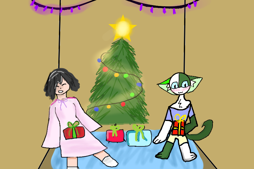 наш коллаб с Машей очень классно получилось! маша очень классно рисует я в шоке