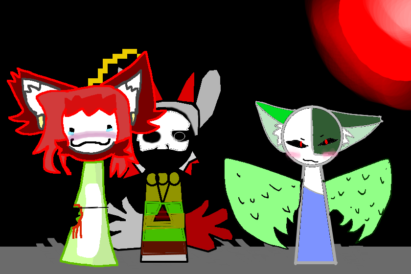 Коллаб с pet344 и машей фурри,2 фаза +элис сама сказала чтобы была в коллабе