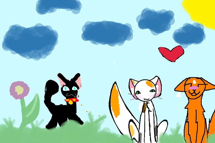 Как вам? Рисовали Маша Фурри, Василиса, Огневая Звезда