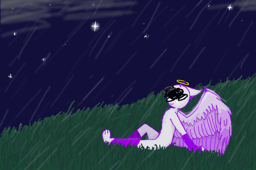 На конкурс дастикса решила добавить дождя