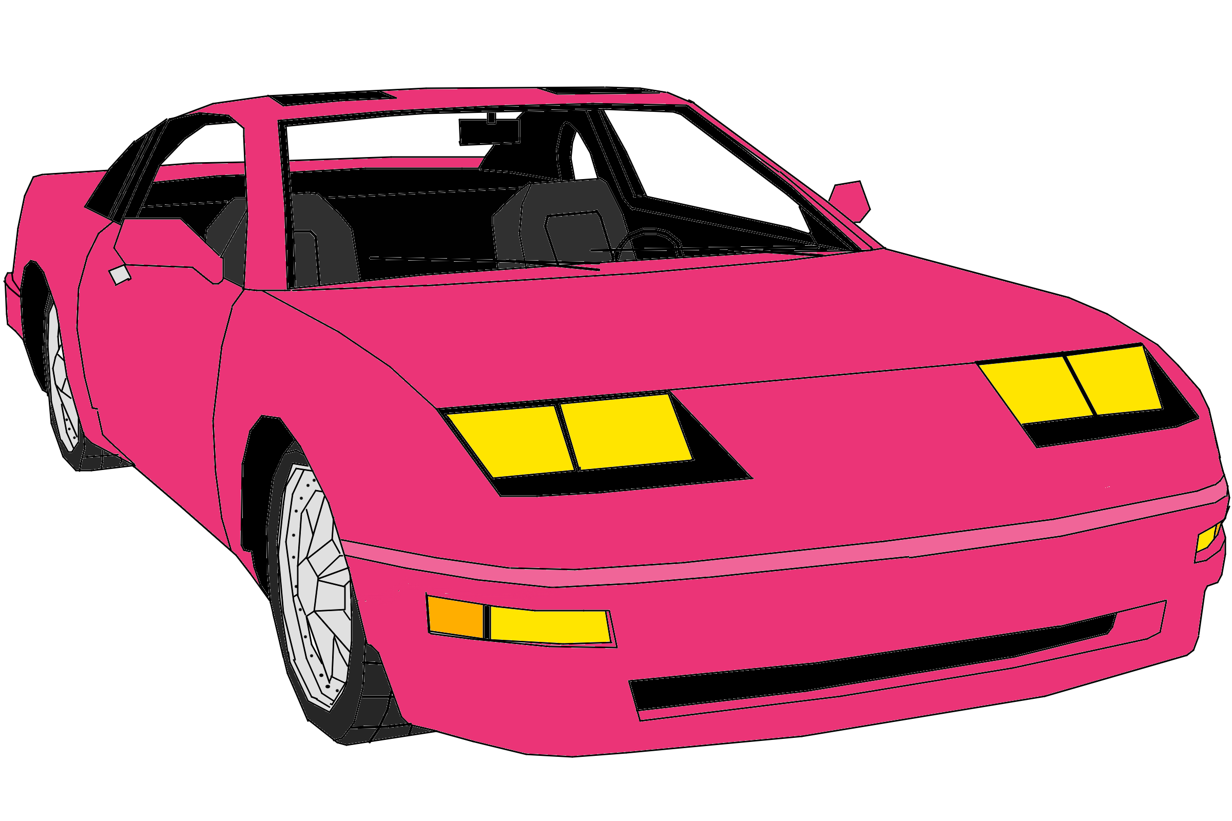 Машина Euros из игры GTA San Andreas