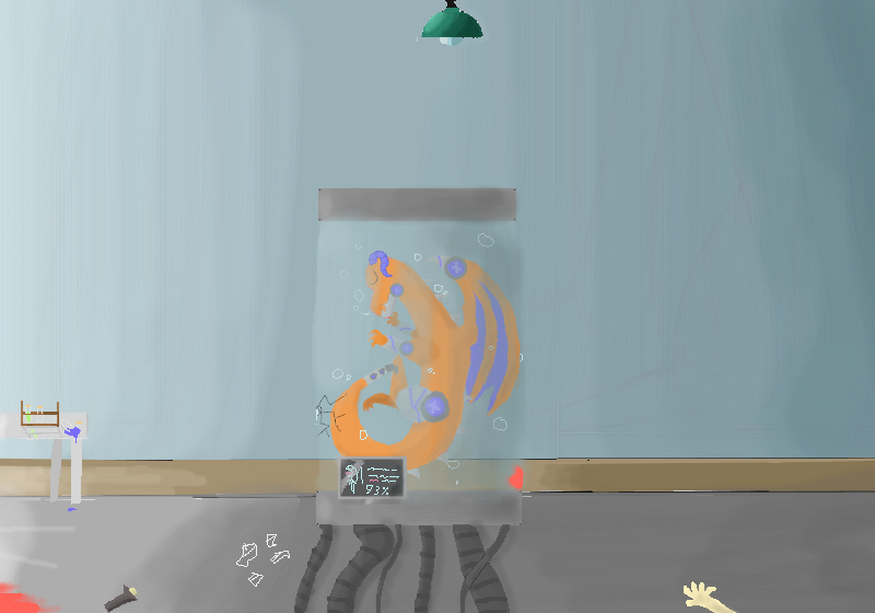 Мехор - дракон которого одали его родители в лабараторию и спустя пару лет на острове его нашол Марл