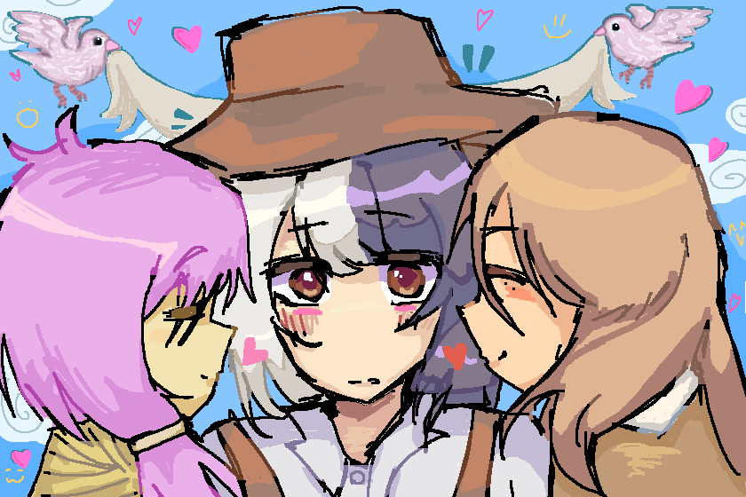 ТРИПЛ КИСС<br />
( НЕ SOLA ) <br />
<br />
спасибо за фон червю это очень круто