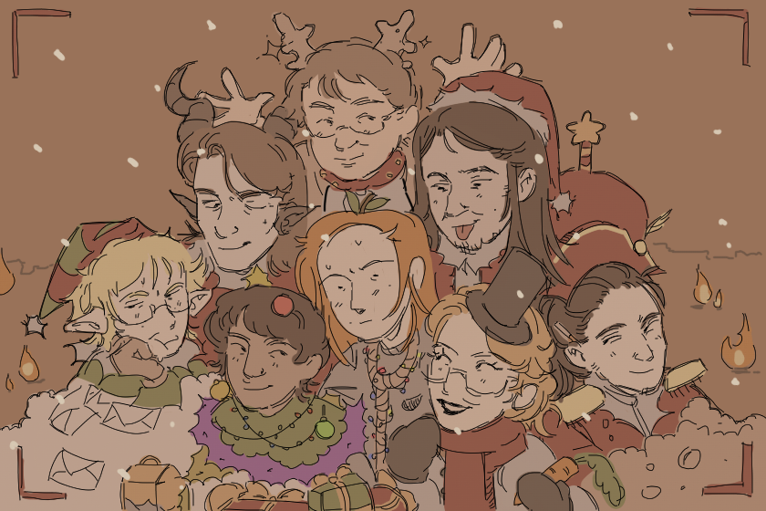 Не люблю предновогодний пиздец. И новый год. И вообще, год вышел ебаным, полная хуйня.<br />
<br />
но вот чето у меня появился вайб покалякать чето шутливое под утро. Это мои чувачки, я их очень люблю. Кто-то у меня на глазах рос из пиздюка в важного дядю, с кем-то удачно и вовремя познакомилась совершенно случайно, с кем-то всю жизнь продружили. Раньше я испытывала стыд за каждое сказанное тупое слово и чувствовала себя очень лишней везде, морозилась чето ото всех, но чето походу зря, наверное... хз<br />
<br />
воот.