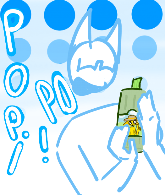 ленивый арт типа.. и эммм.... ПОКУПАЙ ОВОЩЬНОЙ СОК ТВАРЬ