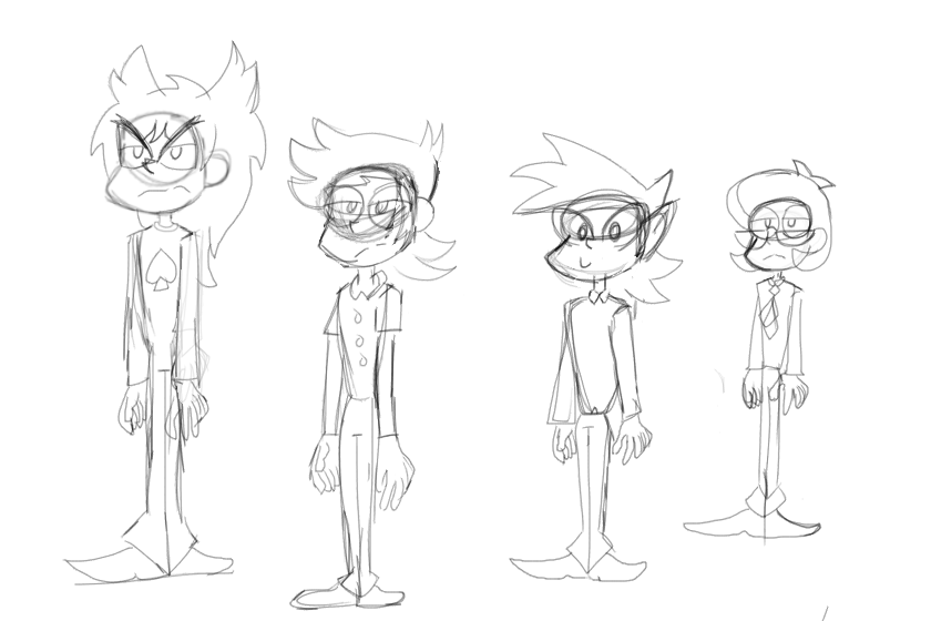 Нарисовала персов из 13 карт, сорян что разного размера. Ещё нарисовать?