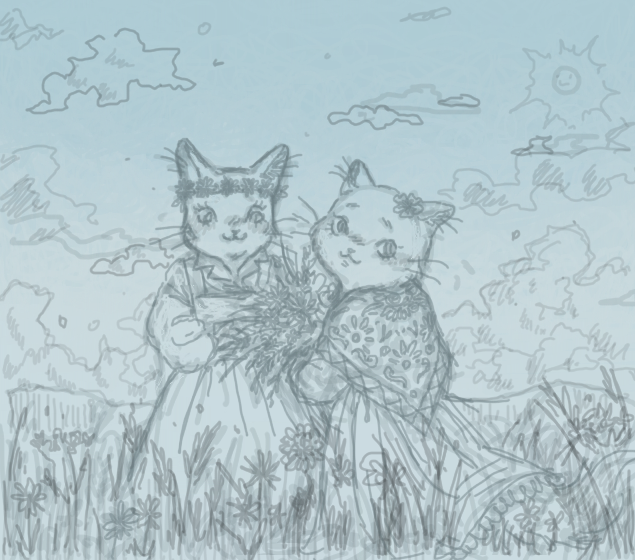 оно должно было быть цветным и полноценным, но я задница ленивая бе(