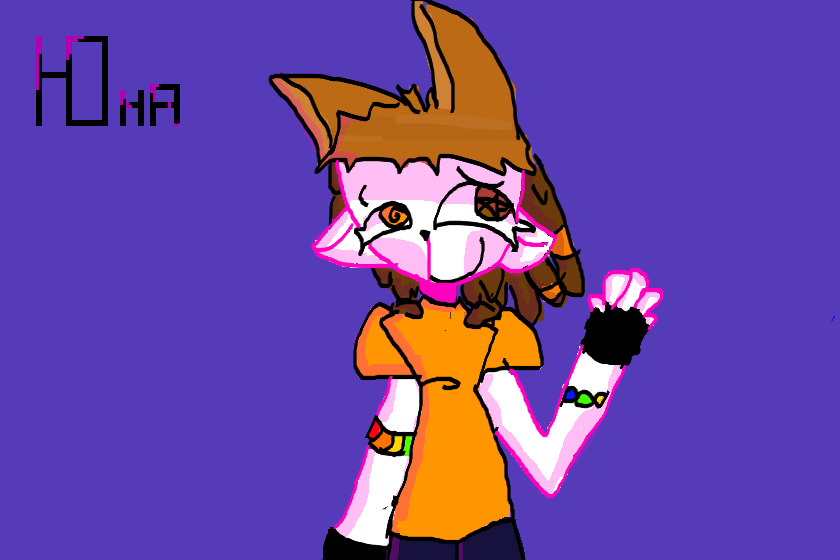 арт любимке юне<br />
добавила свои детали как браслеты, гетерохромия, румянца и т.п.