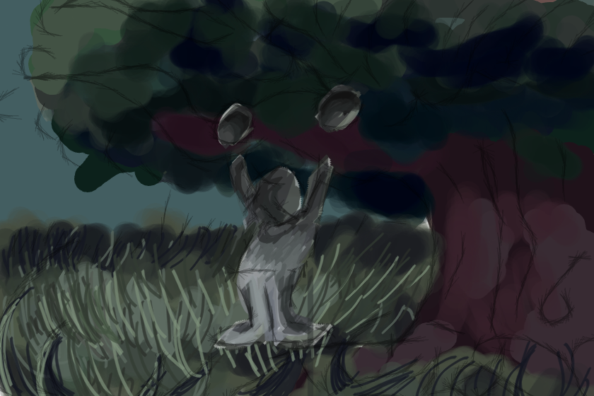 Детство кончилось. Ты подрос. Теперь ты не можешь висеть на ветке. Придется искать другую ветку:(