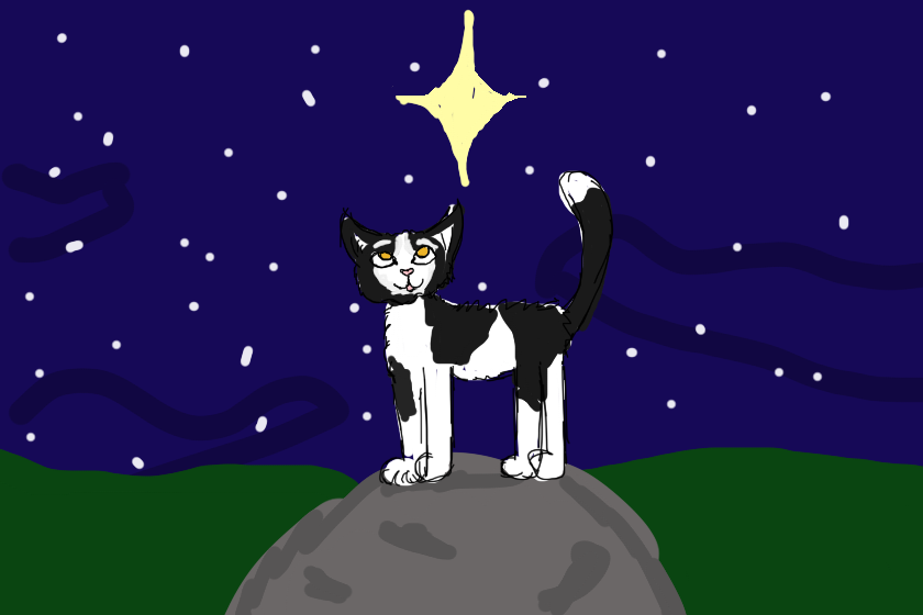 Дожили,начались арты по кв(На рисунке Звездный луч)