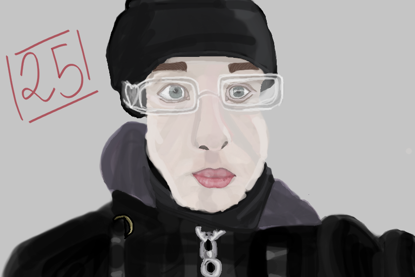 25. ich habe ein Jubiläum nach den Zeichnungen. so etwas werde ich hier nie wieder malen. für meine Kräfte war es schwierig.