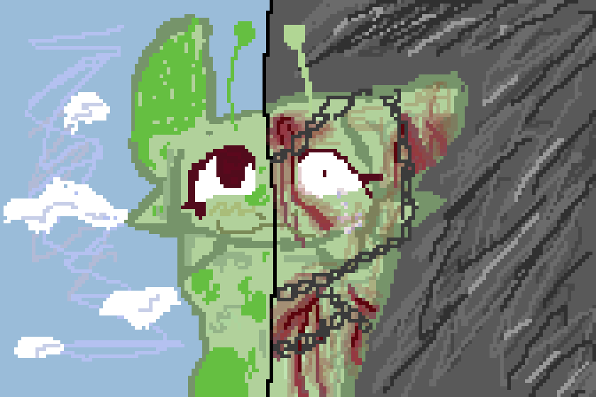 (blood) my character