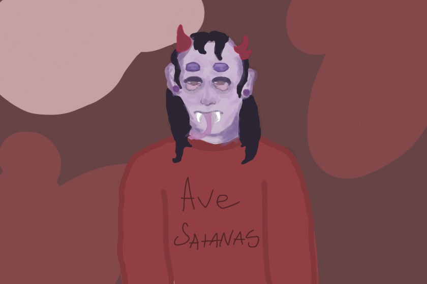 Очередной персонаж,пока безымянный.Тут,у него еще нету "тоннелей" на щеках.Простенько,но,чтоб страница не пустовала.