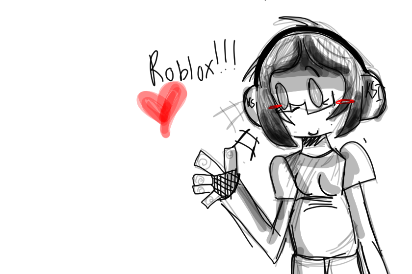 Хз чей то скин в роблоксе нарисовала...