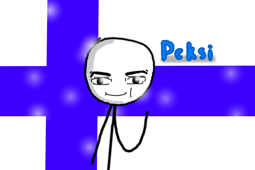 Ради прикола нарисовала своего знакомого из ДС (Пэкси). (НЕ СПРАШИВАЙТЕ ПОЧЕМУ ОН ОЧЕНЬ СТРАННЫЙ!)