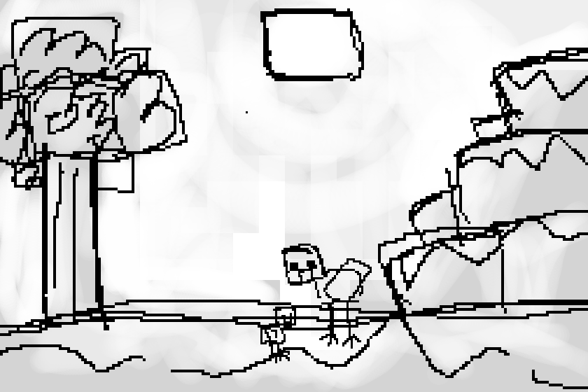 Э ну кривой скетч все равно я на большее не способна