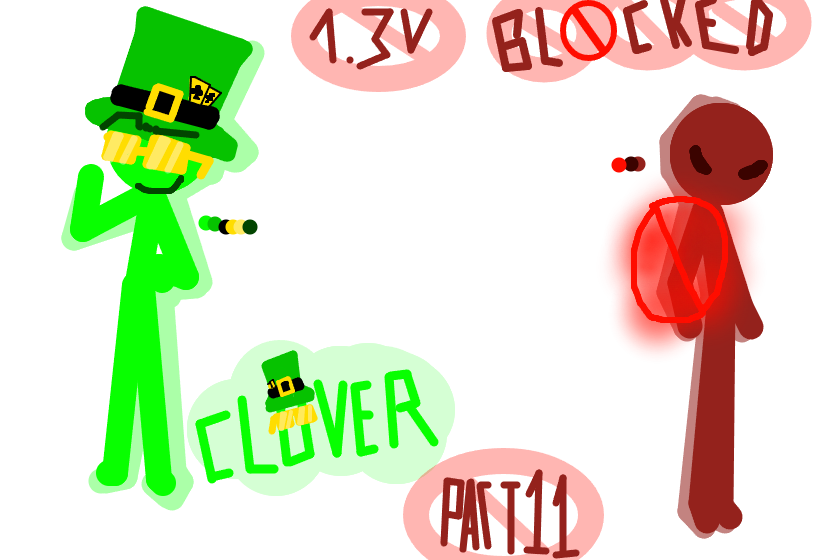 ОБНОВЛЕНИЕ 1.3V (Сорри за задержку) <br />
Clover <br />
Сила 55<br />
Скорость 15<br />
Способность: Удача<br />
Класс<br />
--------<br />
Нейтрал<br />
---------<br />
Защита<br />
---------<br />
110/110 хп<br />
Способность - Удача<br />
Clover выбирает рандомное усиление для него:<br />
Хорошее усиление дают больше скорости, больше сил<br />
<br />
Плохое усиление дают снижение скорости и силы<br />
<br />
Blocked<br />
Сила 60<br />
Скорость 17<br />
Способность: Блок<br />
Класс<br />
--------<br />
Герой<br />
--------<br />
Танк<br />
--------<br />
120/120 хп<br />
Способность - Блок<br />
Blocked Активирует щит которые поражает противников, оглушая на 3 сек. и делает неуязвимость к урону к себе на 7 сек