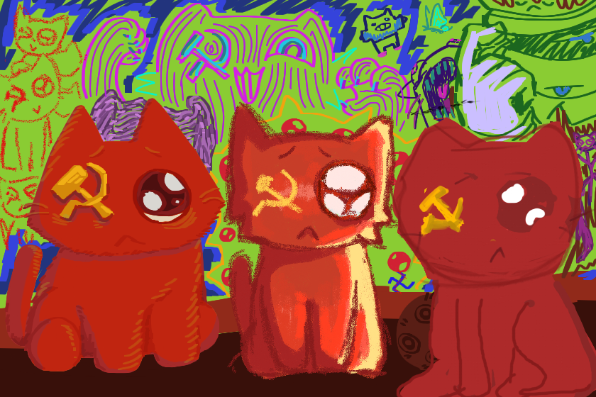 Бочки, точки и цветочки