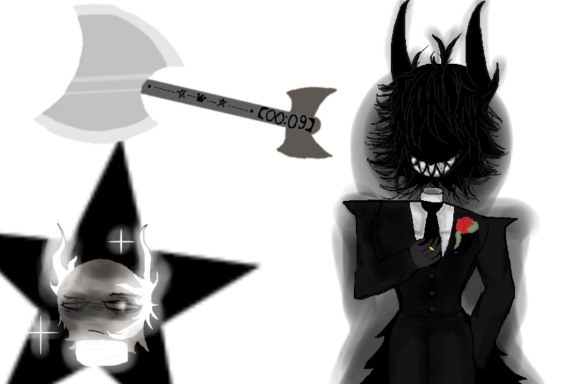 как и просили я нарисовала арт