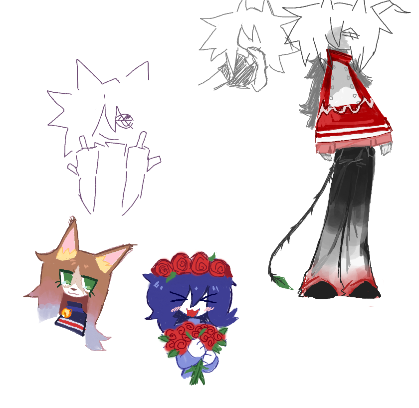 ебаный лонети жрет слои<br />
у меня не хватит терпения нарисовать Сырку и голову Майкла заново<br />
так что так<br />
я не знаю чем успокоить себя и перестать бесится<br />
это может показаться полной ерундой. но мне очень обидно, я хочу загрызть этот сайт, будь он куском плоти<br />
У МЕНЯ НЕТ НИКАКОГО ЖЕЛАНИЯ РИСУОАТЬ ТУТ