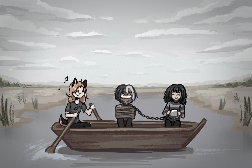 Наконец-то этот день настал<br />
Великая казнь Псучи<br />
<br />
Гречка, к сожалению, пыталась распились болгаркой цепь и веревку, поэтому... слов у неё немного<br />
<br />
Гречка: бульбульбульбуль