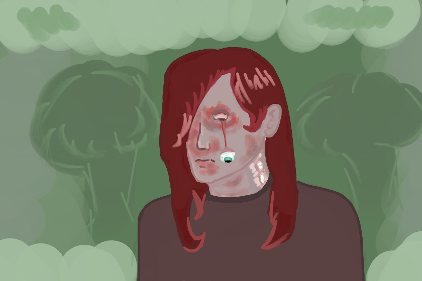 Послевоенное время.С оружием все плохо у меня,не профильная штука.Палка редко стреляет,но,рисовать надо