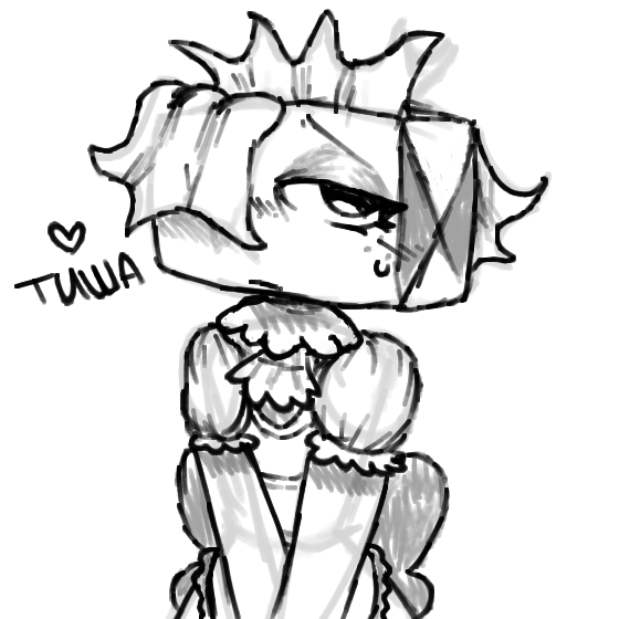 простой рисунок, жаль что в Лонети невозможно загружать фото из галерее, а так хочется показать свои риснуки с ибиса