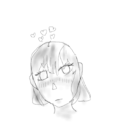 вот вам мини арт :) рисуночек на День Святого Валентина вам