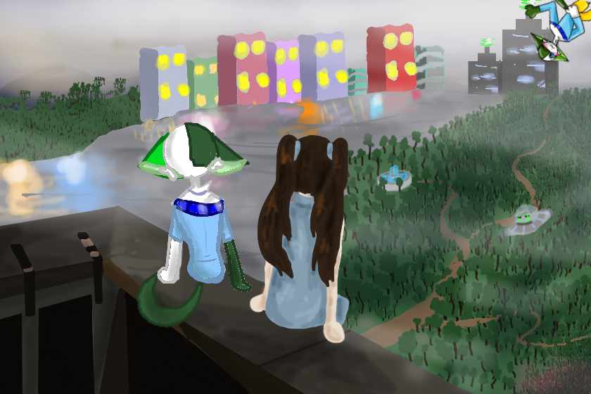 мы на крыше небоскреба