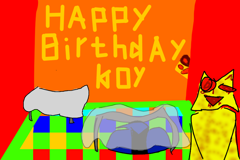 ОН СЪЕЛ ВСЁ ТОРТИКИ(இдஇ; )