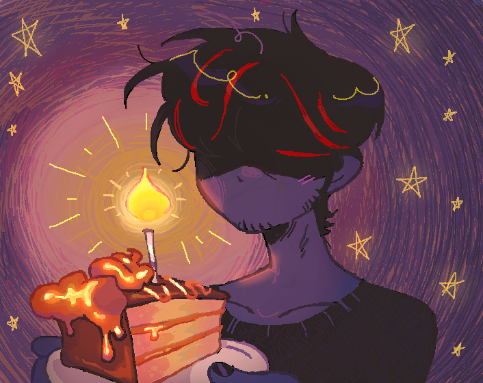 у меня день рождения<br />
спасибо всем что бы со мной и следите за моим творчеством <3