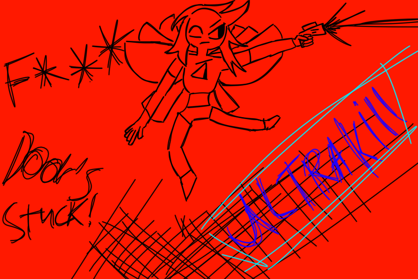 Мне лень, и я вот наскетчила в своем стиле ультракилл