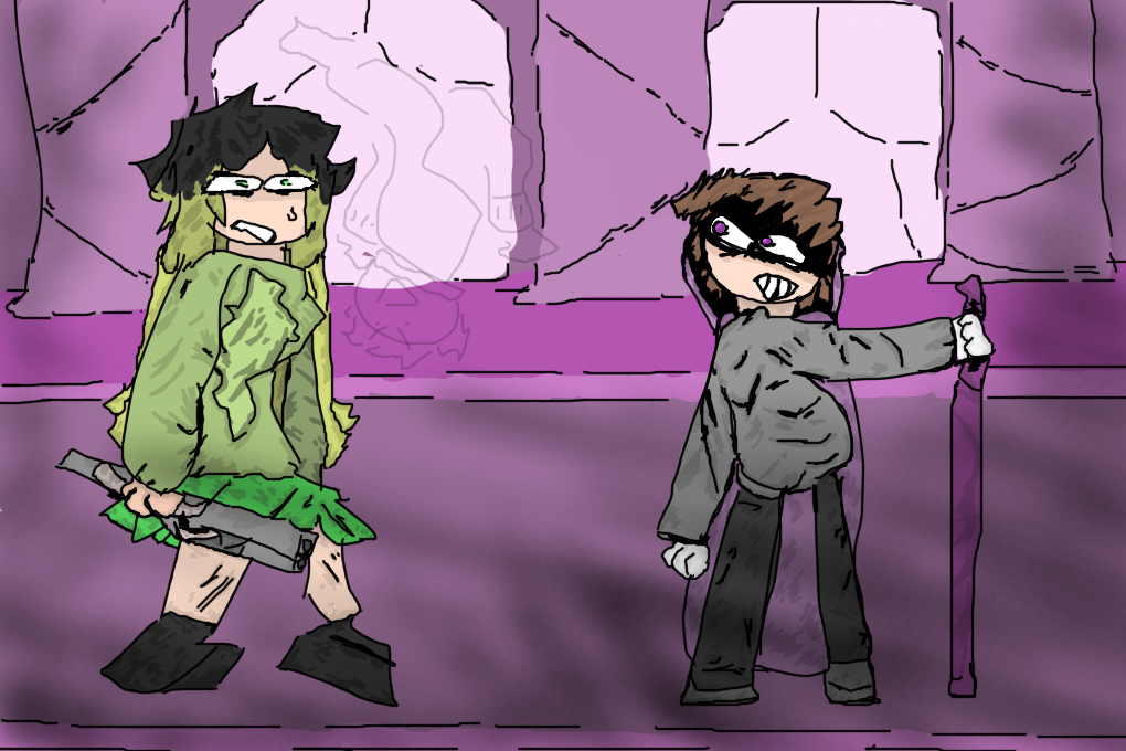 Палка стреляет раз в год, дробовик два раза в несколько минут.