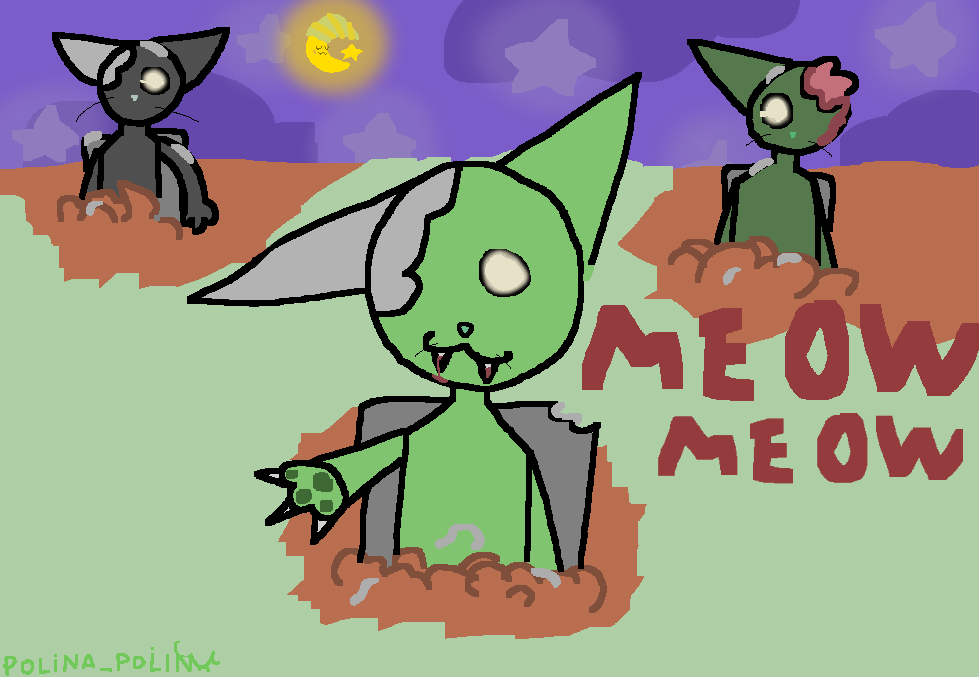 MEOW MEOW.<br />
рисунок на песню meow meow <br />
мой стиль<br />
как по мне шикардос :3