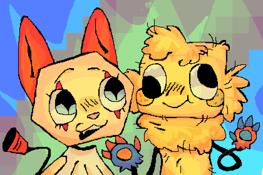 Сиблинги! Губ и Скрапс!