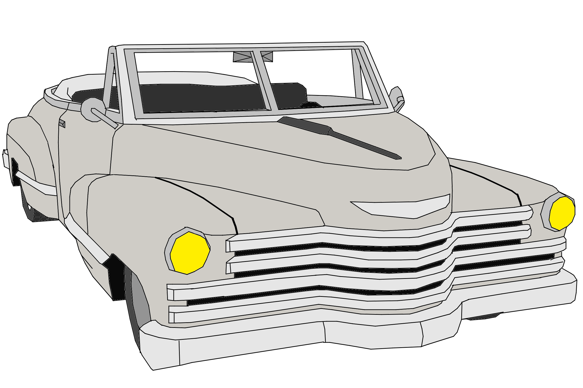 Машина Brodway из игры GTA San Andreas. На ней выполняются сутенёрские миссии