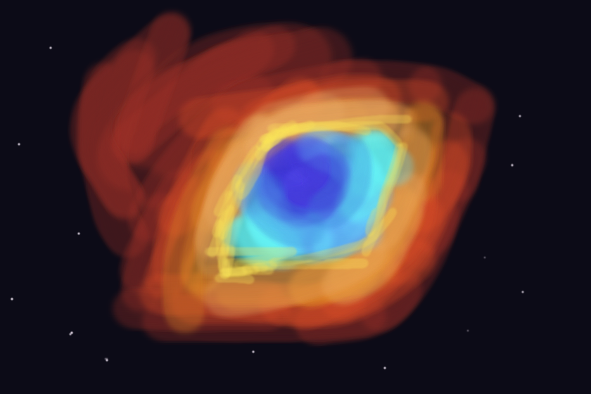 туманность глаз.