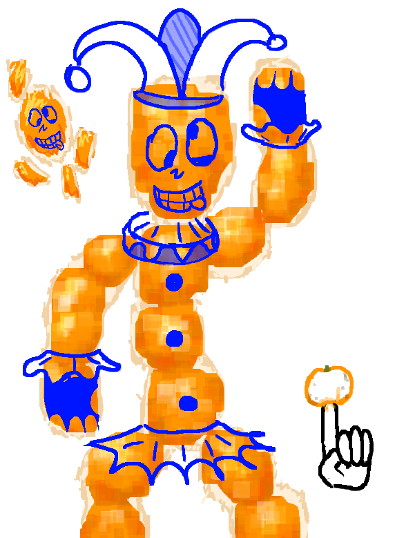 это кожура от апельсина